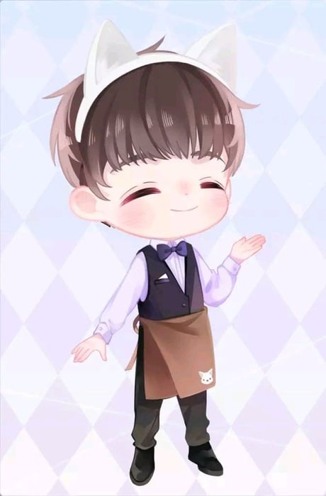 Bức tranh Chibi nam ngầu đẹp nhất