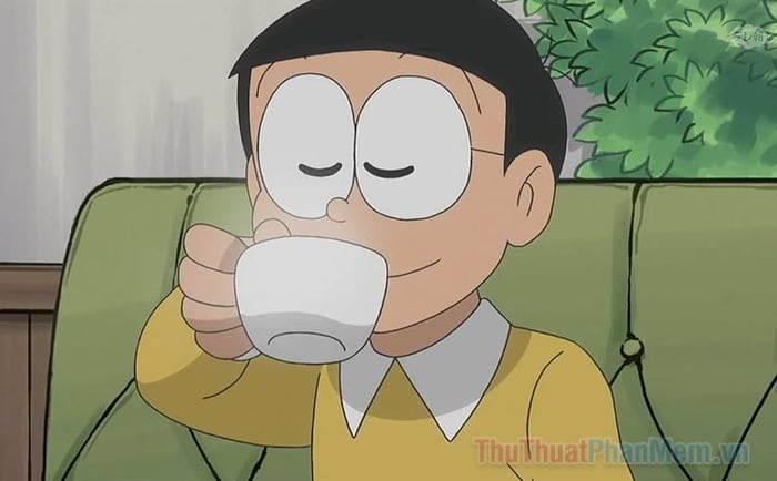 Nobita trong anime vô cùng phong cách