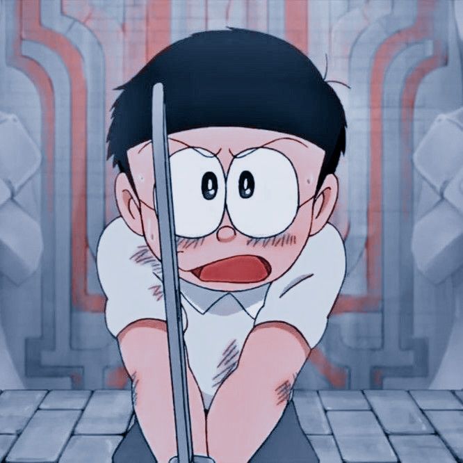 Nobita trong anime vô cùng phong cách