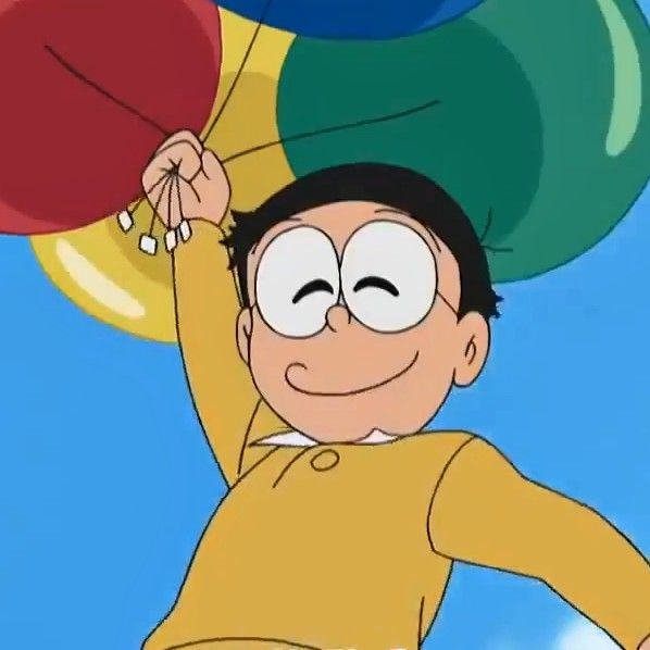 Nobita trong anime vô cùng phong cách