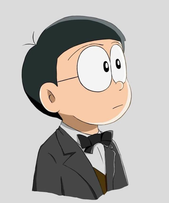 Nobita trong anime vô cùng phong cách