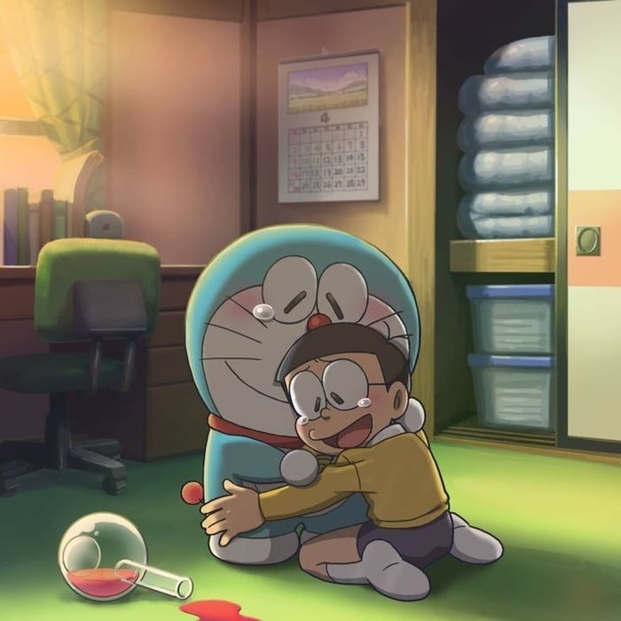 Nobita trong anime vô cùng phong cách