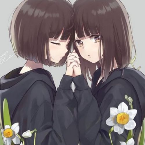 +50 Avatar đôi BFF cute, anime, chibi cho nam, nữ