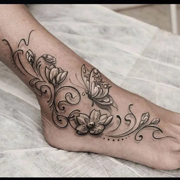 Top 200+ hình xăm cổ chân tuyển chọn kỹ lưỡng nhất - Genztattoo