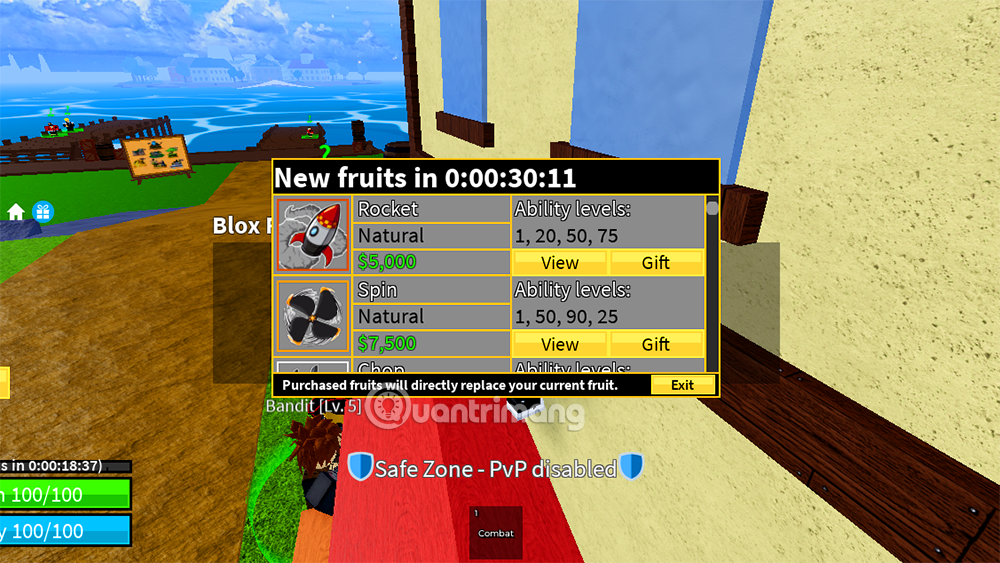 Code Blox Fruit 03/12/2024, giftcode Blox Fruits mới nhất