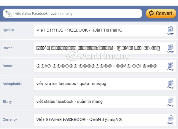 Cách viết chữ kiểu FB: chữ in đậm, chữ ̂, đổi font chữ Facebook