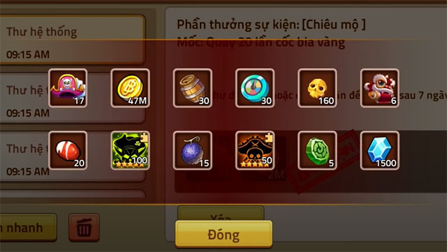 Code HTHT mới nhất tháng 12, giftcode Huyền Thoại Hải Tặc mới nhất 2024