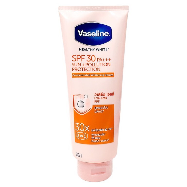 Top 3 loại sữa dưỡng thể Vaseline làm trắng da tốt nhất