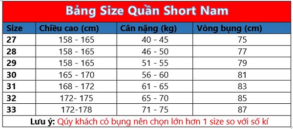 Size L là bao nhiêu kg mặc vừa? Bảng size quần áo nam chi tiết