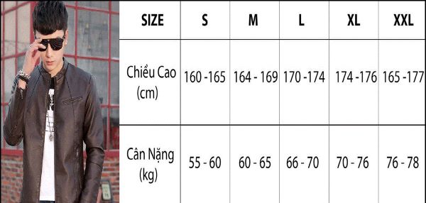 Size L là bao nhiêu kg mặc vừa? Bảng size quần áo nam chi tiết