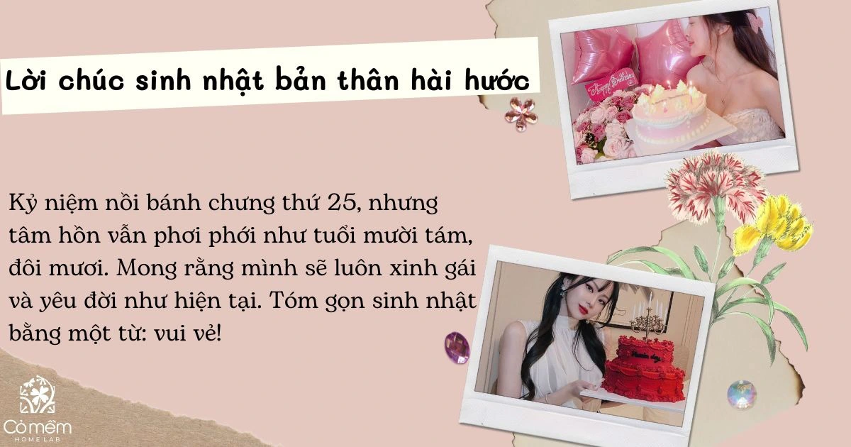 Lời Chúc Sinh Nhật Cho Bản Thân Ý Nghĩa Và Chân Thành Nhất