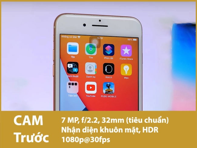 Điện thoại iPhone 8 Plus Cũ (Chính hãng) - Fullbox