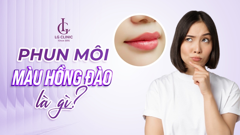 Phun môi màu hồng đào - Sắc môi tự nhiên thăng hạng nhan sắc