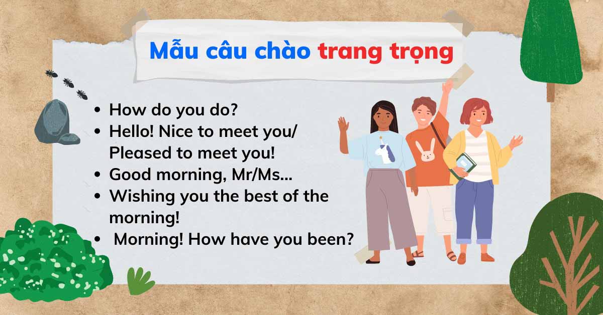 Chào buổi sáng tiếng Anh | Các mẫu câu người bản xứ hay sử dụng