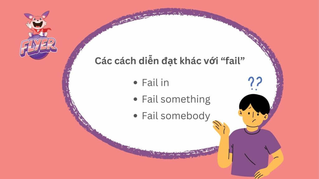 Fail to V hay V-ing? Đố bạn biết đâu là cách diễn đạt đúng của động từ “fail”? 