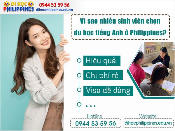 Vì sao nhiều sinh viên chọn du học tiếng Anh Philippines?