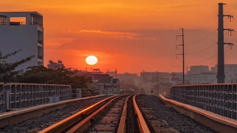 Ảnh hoàng hôn đẹp làm hình nền máy tính, điện thoại