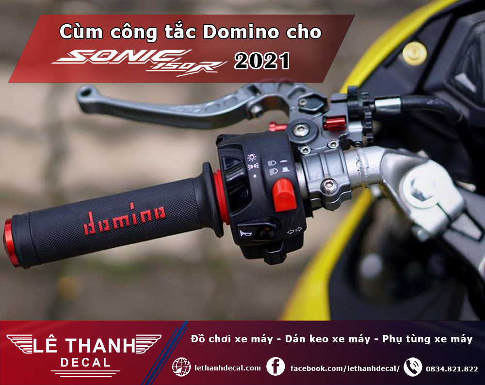 Đồ chơi xe máy Sonic và những phụ kiện cần lắp đặt hiện nay