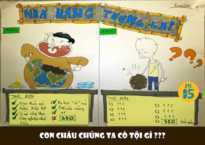 Cuộc thi vẽ tay tự do về biến đổi khí hậu - Tuổi Trẻ Online