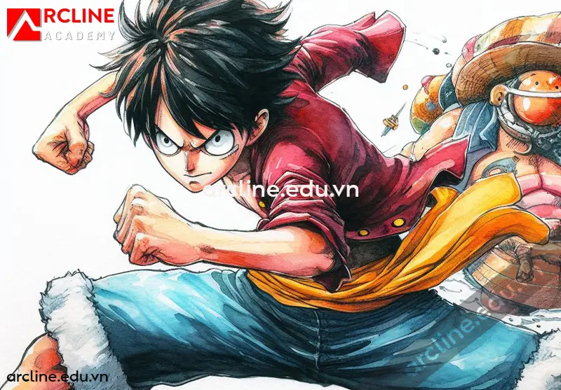 Hướng Dẫn Cách Vẽ Luffy Đơn Giản Vẽ Vua Hải Tặc