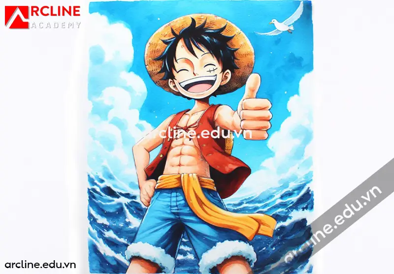 Hướng Dẫn Cách Vẽ Luffy Đơn Giản Vẽ Vua Hải Tặc