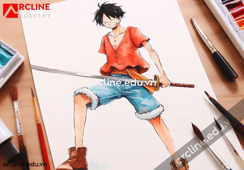 Hướng Dẫn Cách Vẽ Luffy Đơn Giản Vẽ Vua Hải Tặc