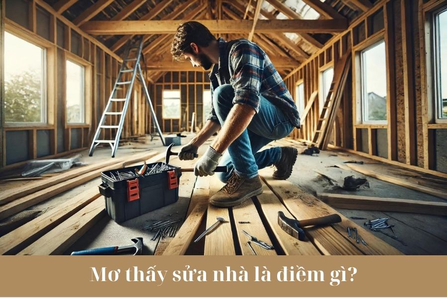 Mơ thấy sửa nhà: Giải mã điềm báo và con số may mắn