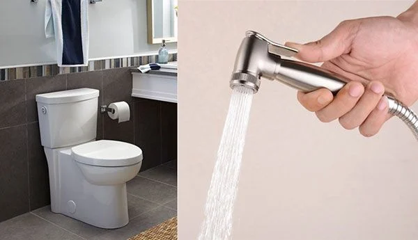 Cách xử lý vòi xịt toilet bị rỉ nước tại nhà