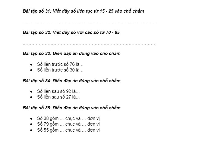 50+ bài toán lớp 1 cơ bản và nâng cao cho bé năm 2024 - 2025